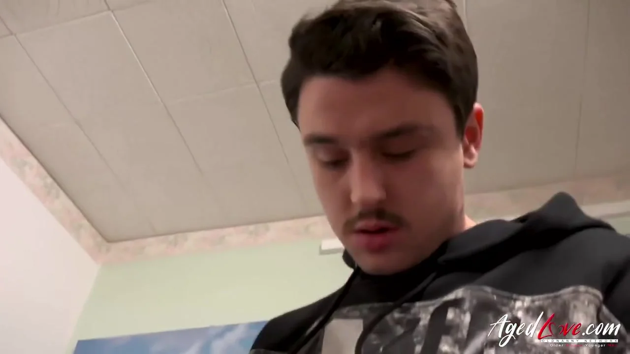 Busty British Mature Fucks Teenage Guy