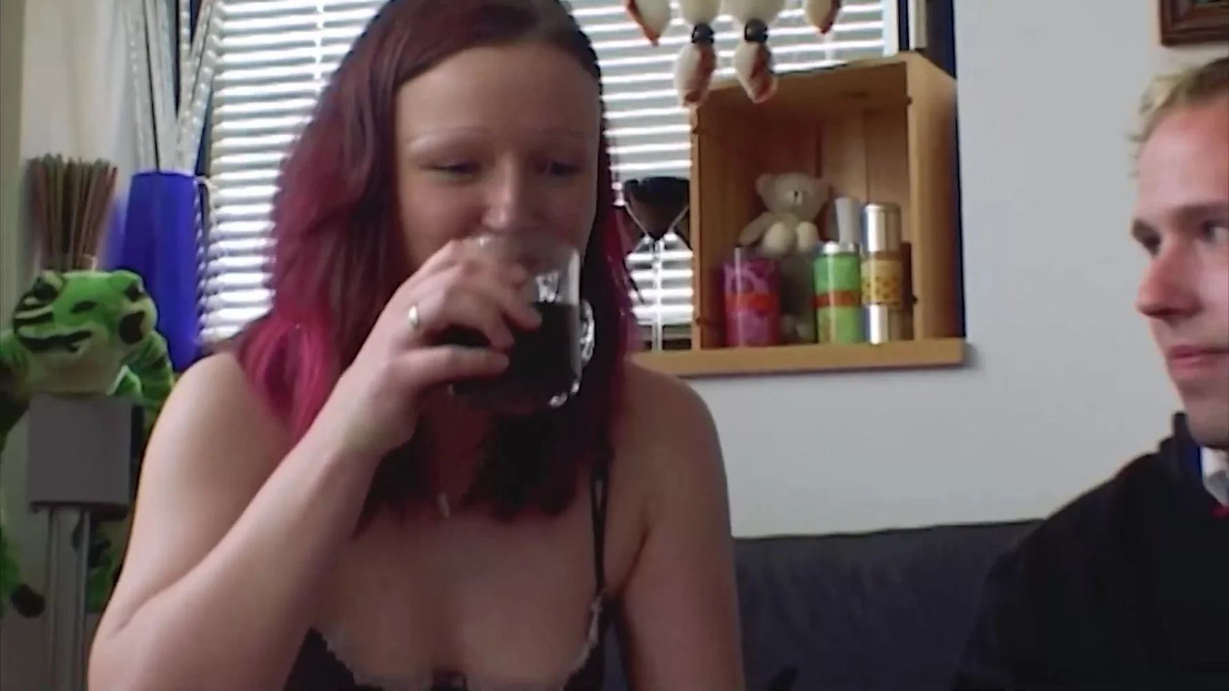 Chubby German Babe In Stockings Knows Hot To Make A Cock Cum