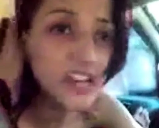 Dilhi college girl in Car