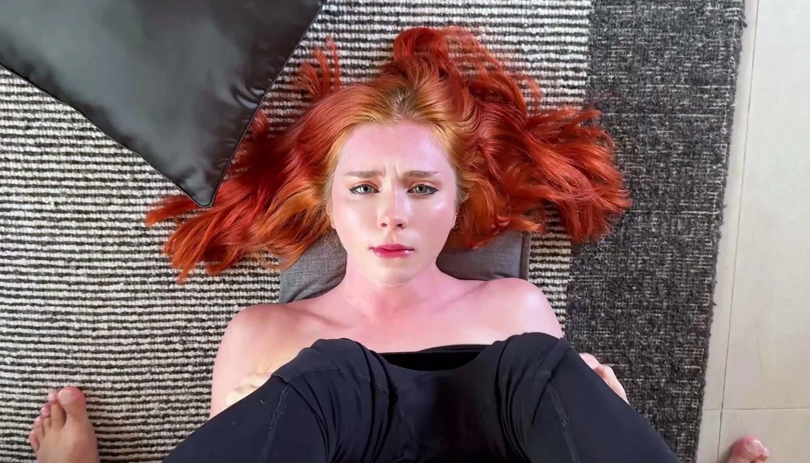 Redhead Sweetie Fox's Big Ass and Tits Get a Creampie