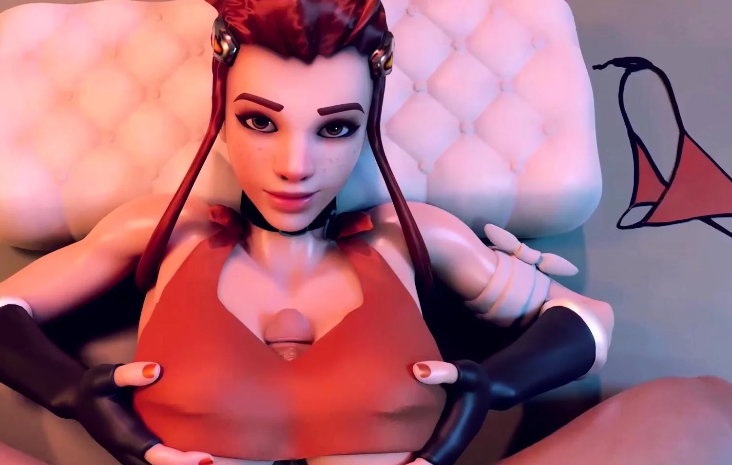 Shy Game Girlfriends Wet Pussy is Used as Sex Slaves