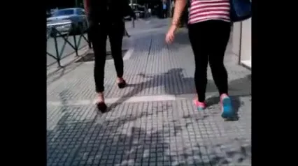 Greek Step mom and NOT her Step daughter walking