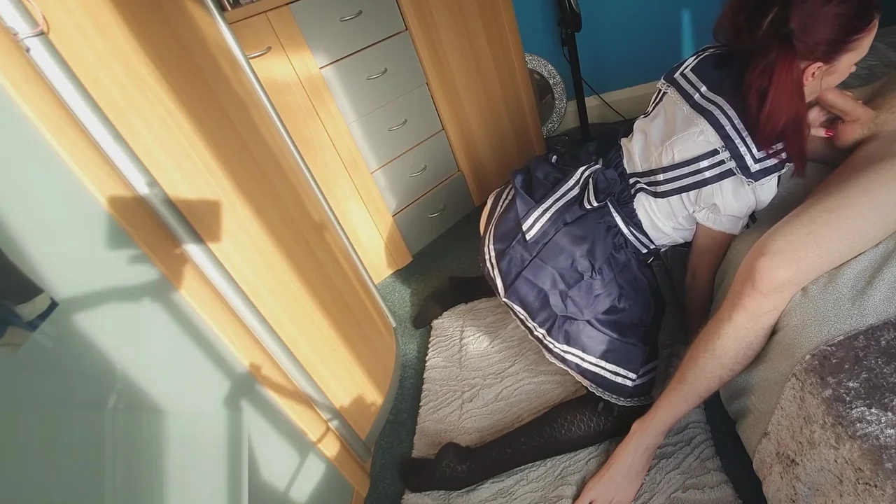 cosplay blowjob and cumshot