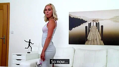 Blonde Amateur Got Doggy Style In Casting