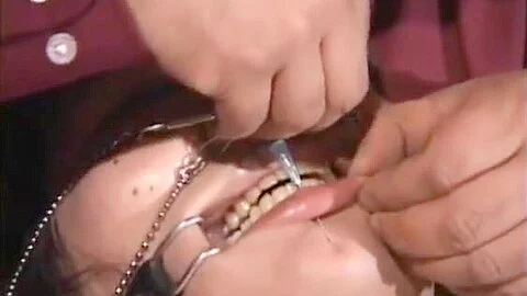 Jap BBW slave got needles pierced lip to keep her mouth shut