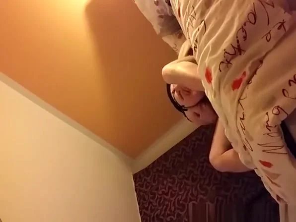 Woman riding her man's cock in bed