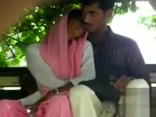 Foxy Desi girl gives her friend a handjob in public