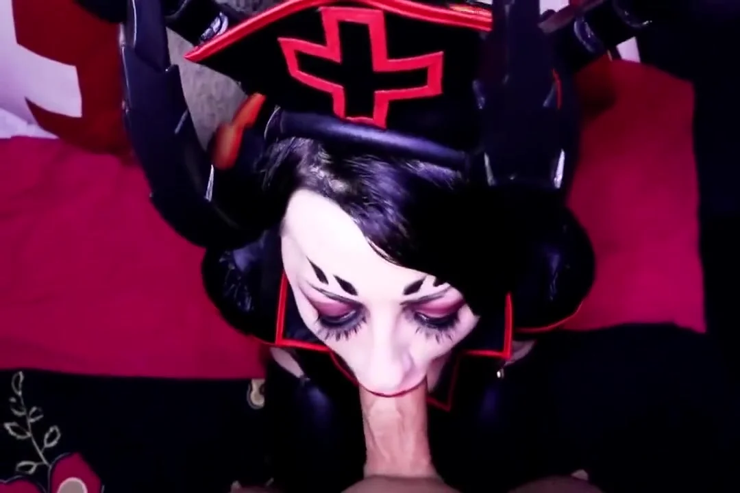 DEVIL MERCY MESSY BLOWJOB & FACEFUCKING
