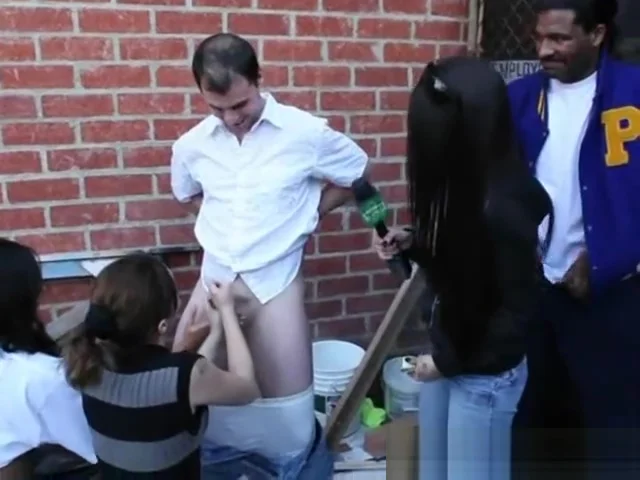 Amateur Girls Give Handjobs In Money Talks Alley Stunt