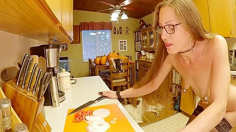 Longpussy Fooling Around In The Kitchen ....again