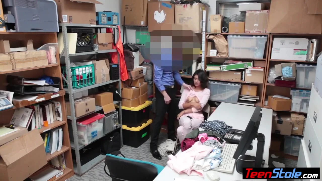 Nasty Latina teen 18+ Thief Getting Her Pussy Punish Fucked