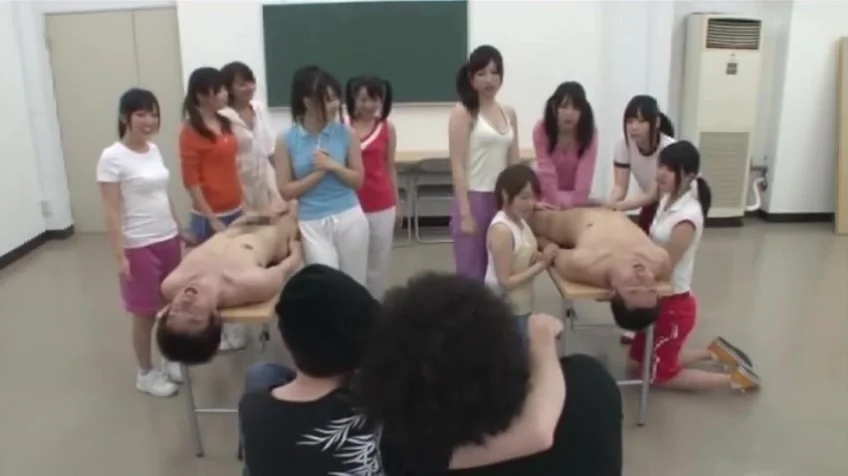 FFFFFM x 2 Group Blowjob at School Contest
