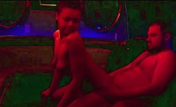 Ebony Stripper bareback sex in limo