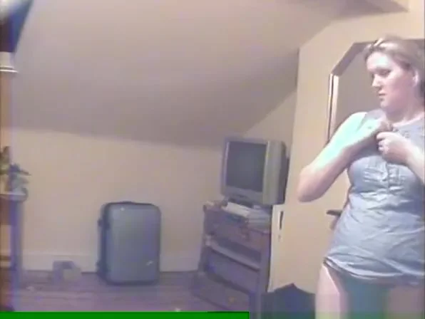 installed in bedroom catches big tits woman