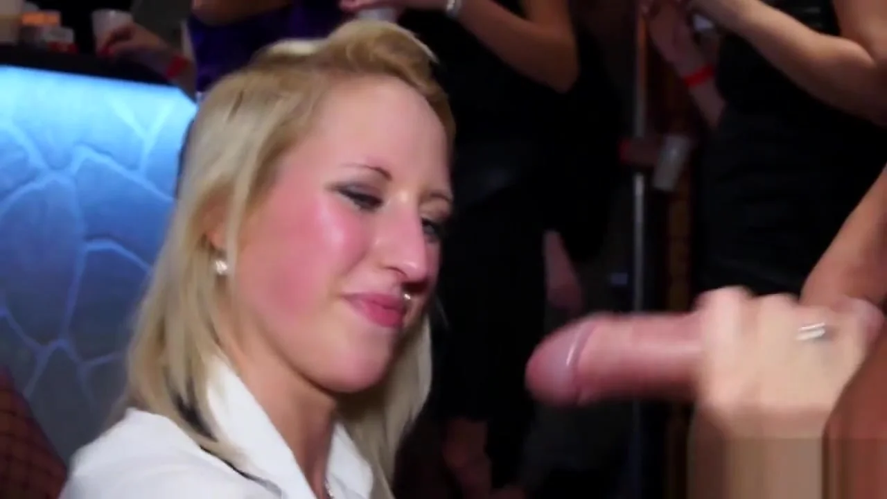 Party sluts are giving head