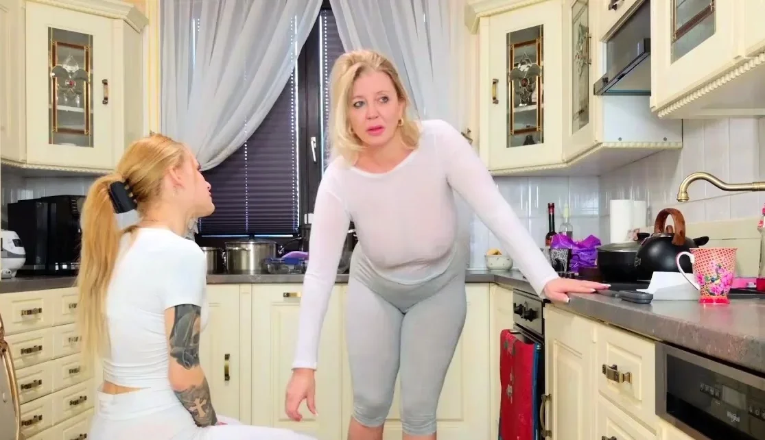 Horny aunt and niece