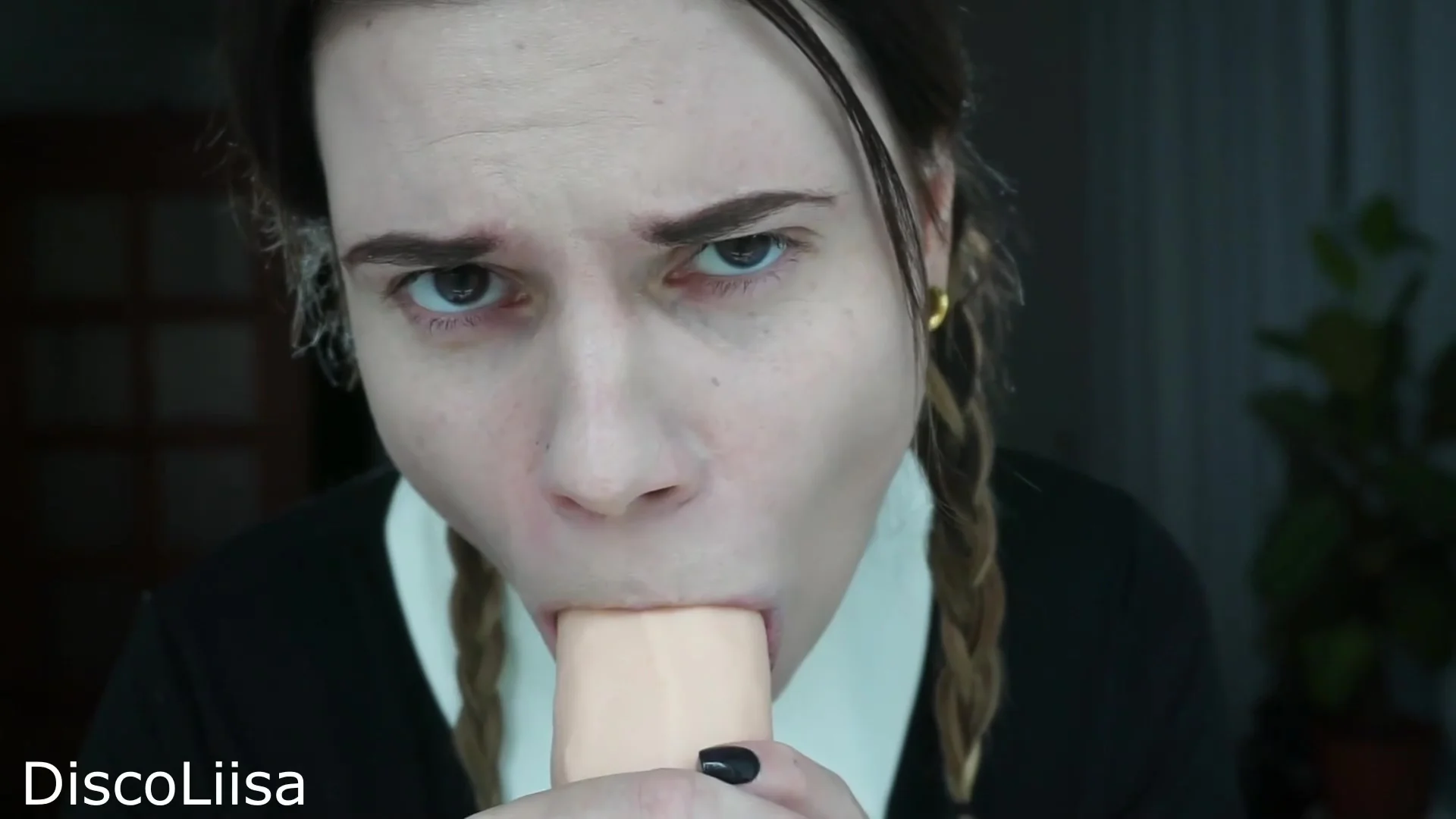 Wednesday Addams - Helloween Cosplay Goth Slut