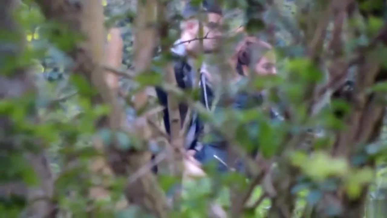 University students 18+ caught copulating in the bushes