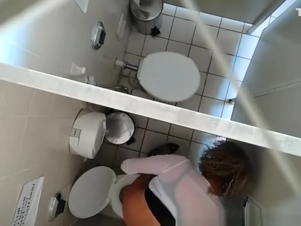 in public toilet ceiling
