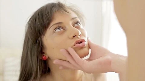 Cummed teen 18+ Licks Creame