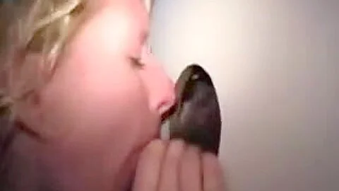 Non-Professional cuckold gloryhole two