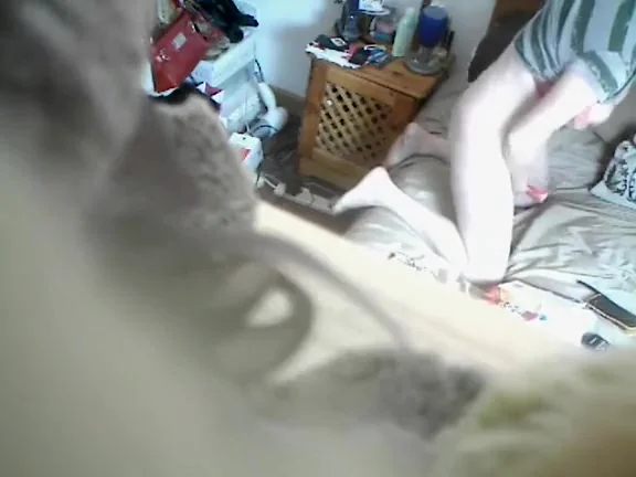 My friend's Step mom caught masturbating on