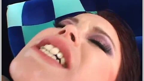 sexy Kaci Starr fucking anal with 2 black cocks