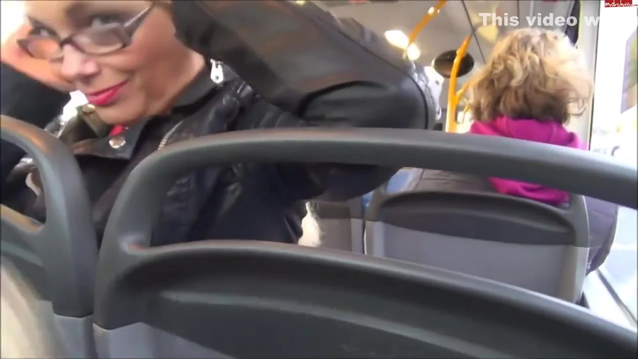 Two Hot German Blondes Doing Good In A Public Bus