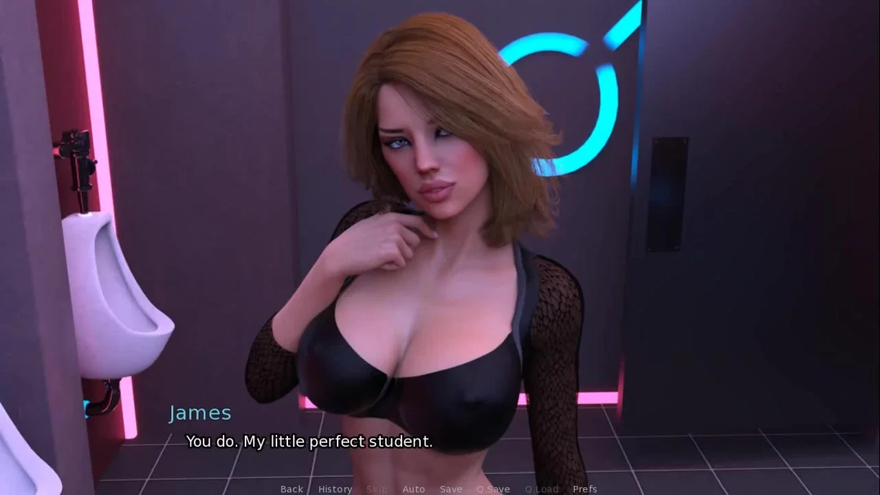 Thirsty For My Guests Blowjob In A Strip Club Toilet Ep 32