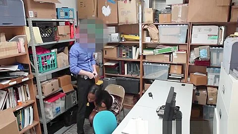 Ebony Shoplifter Fucked