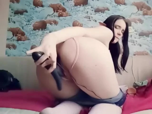 Little elf teen 18+ playing with her holes