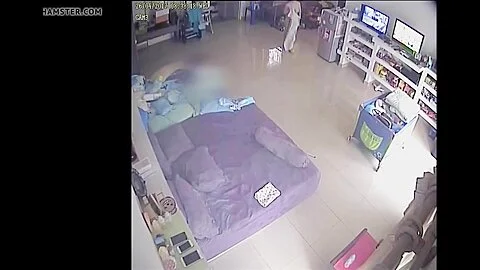 Indonesian Mom on IP cam