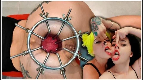 Two Pigs Doing Dirty Cooking Show (eating From Ass, Prolapse, Enema, Piss)
