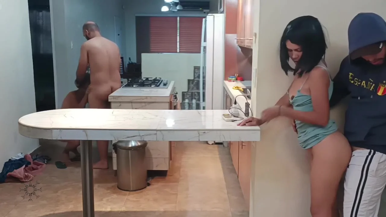 I See My Stepsister Fucking My Fucking Boyfriend And I End Up Fucking My Stepbrother - Rough Sex