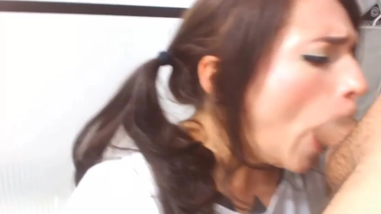 Blowjob And Deepthroat From Hot Sexy teen 18+