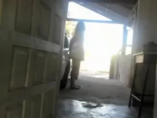 Hidden Hot Girl Plays with Dildo on Car in Public