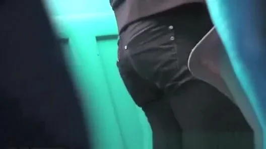 Sport girl caught peeing