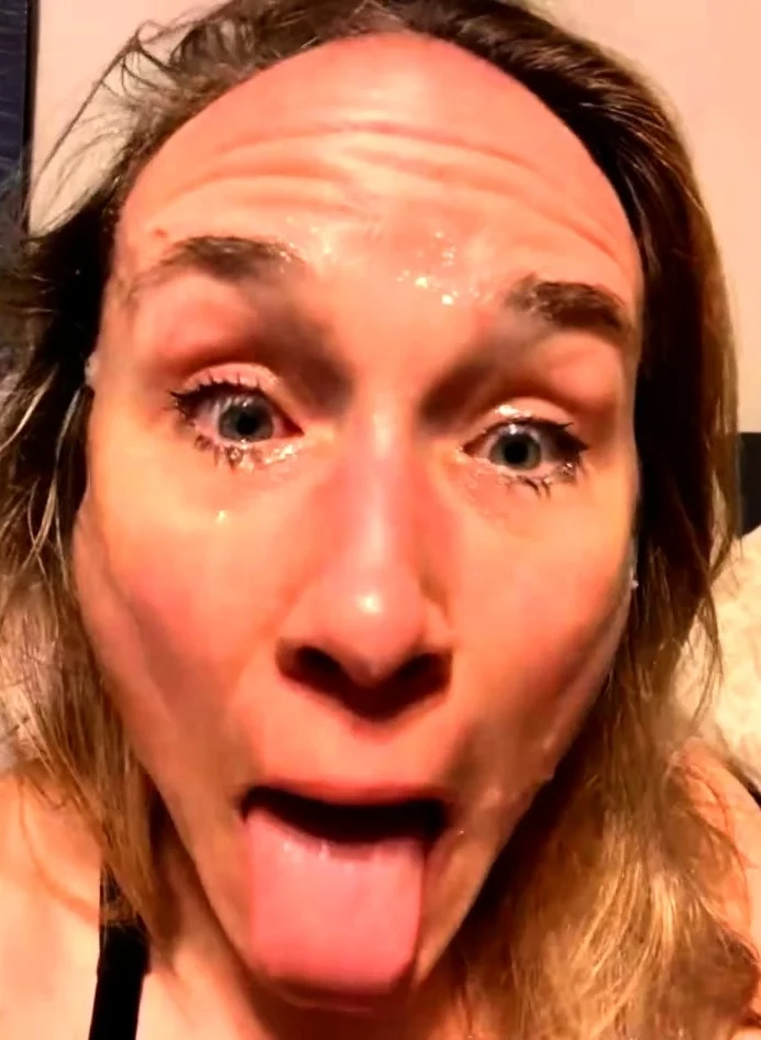 Hot amateur facialized and fucked