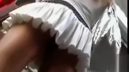 Tightest panties of the captivating blonde