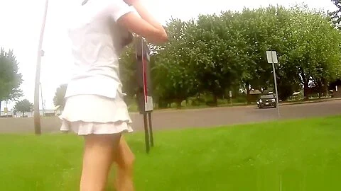 Public Sex with Creampie at the Park