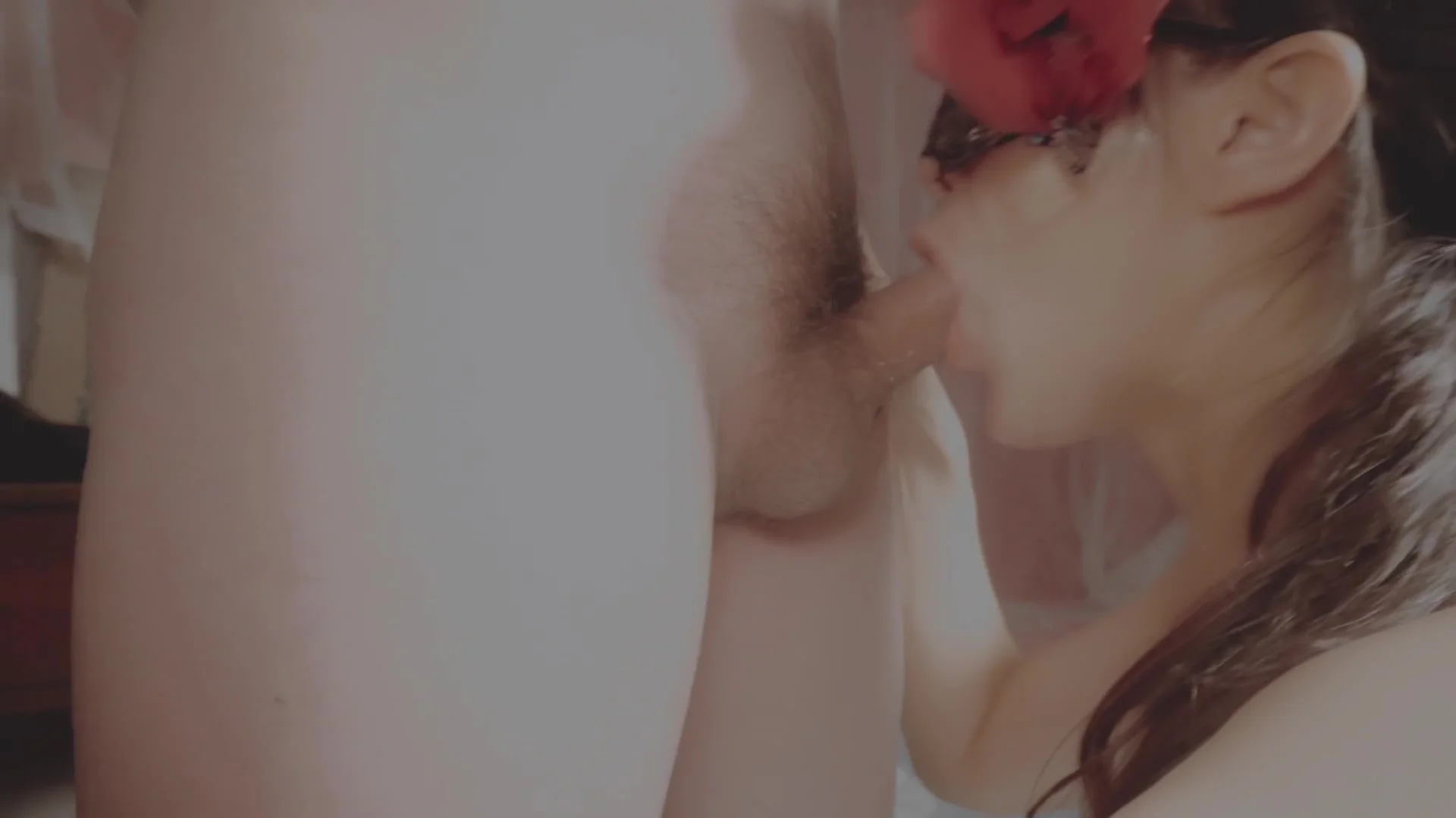 Deep Blowjob With A Camera From Below And Deepthroat