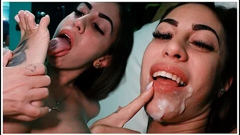 Italian Slut Drains Me 3 Times Deep Inside, On Her Feet, And All Over Her Mouth With Slut Italian And Marika Milani