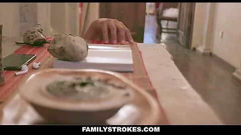 FamilyStrokes - Spooky Teen Gets Treated To A Family Orgy On Halloween