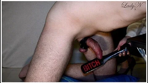 Lady N - Femdom Milking Painful Ruined Cum!
