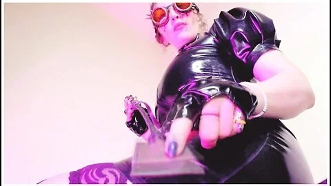 Fetish Mistress Eva Latex Glasses High Heels Femdom Dominatrix Stockings Solo Bdsm Milf Big Ass With Mistress Latex