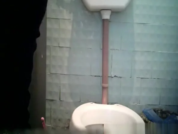 Shaved vagina being cleaned