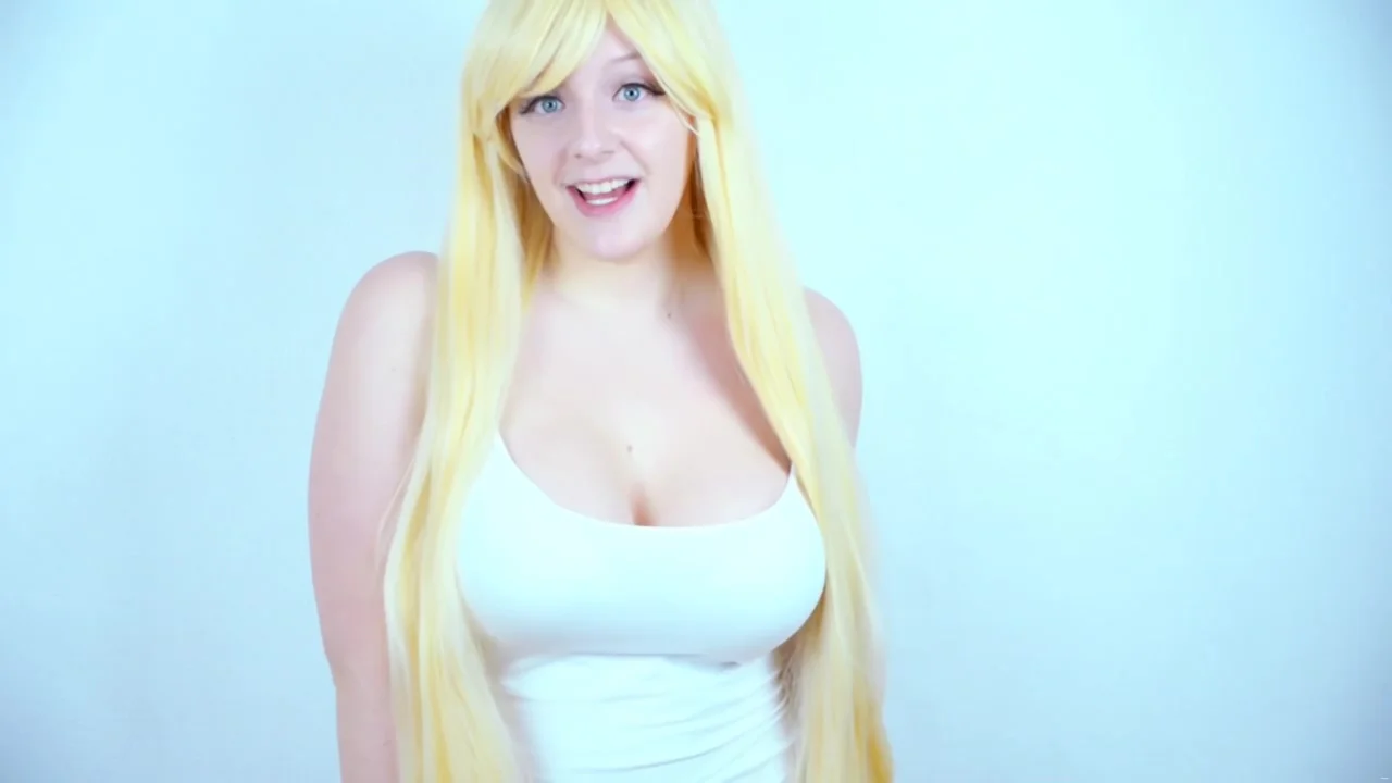 Chubby, red haired babe is masturbating in front of the camera and enjoying it a lot