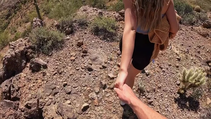 Avazev - First Time Fucking Outside During Hike