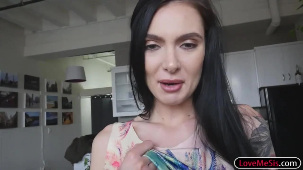 Marley Brinx - Stepsis Gets Her Ass Rammed By Thick Dong