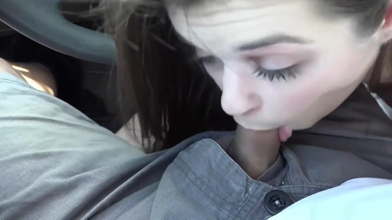 Anastasia Rose Gives A Blowjob On A Road Trip